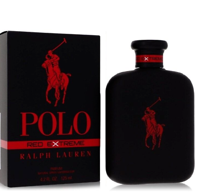 #ad Polo Red Extreme 4.2 oz 125 ml Eau De Parfum Spray New Sealed Free Shipping $68.50