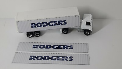 #ad Fast amp; the Furious Rodgers Semi Trailer set of 2 stickers only 1quot; x 5quot; size $5.00