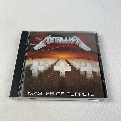 #ad Metallica Master of Puppets CD $19.95