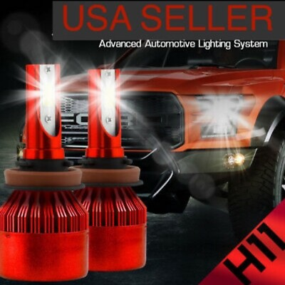 #ad H11 LL H9 LED Car Lights Headlight Bulbs Kit Suv Bulb hikari 5k 5000k White 2x $23.99