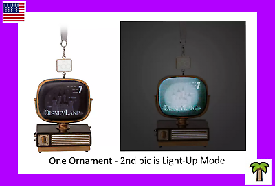 #ad 🌴 Disney Parks Disneyland Disney 100 Light up Sound Sketchbook TV Ornament NEW $16.95
