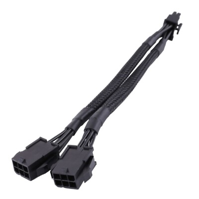 #ad 18AWG 6 Pin to 8 Pin Conversion Cable PCIe Splitter Connector for Graphics Cards $7.56