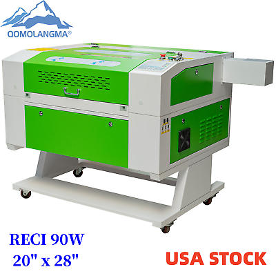 #ad 90W 20quot; x 28quot; CO2 Laser Engraver Engraving Machine Cutter with Water Chiller $2250.00