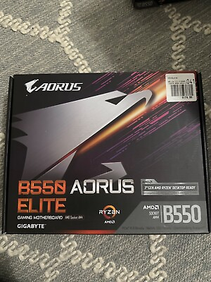 AORUS B550 Elite AMD Socket Gaming Motherboard GIGABYTE $119.00