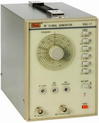#ad 1 New 110V 50Hz REK Precision RF Signal Generator 100KHz 150MHz RSG17 $175.00