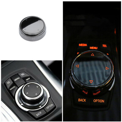 #ad Luxury ABS Ceramic Look Car Console Media Button Knob for BMW X5 X6 E70 E71 $15.27