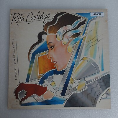 #ad Rita Coolidge Heartbreak Radio LP Vinyl Record Album $5.77