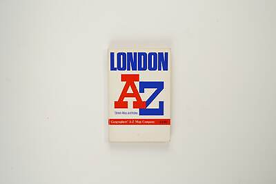#ad London AZ Street Atlas Book Edition 13B 1993 $26.00