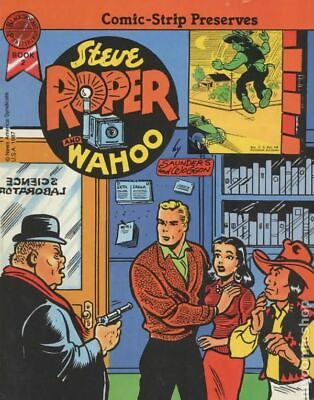 #ad Steve Roper and Chief Wahoo Comic Strip Preserves #2 FN 1987 Stock Image $18.50