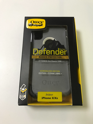 #ad OtterBox DEFENDER SERIES Case amp; Holster for Apple iPhone X XS Gray $8.15