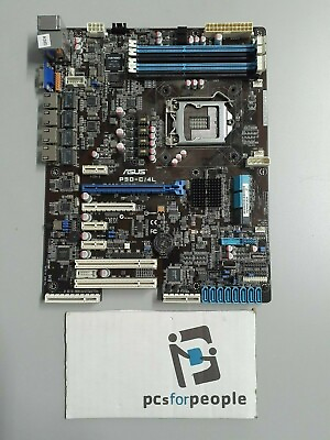 ASUS P90 C 4L LGA1150 ATX PCIe DDR3 Motherboard F2 5 $33.99