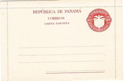 #ad Panama POSTAL LETTER CARD HG:A1 unused GREAT CONDITION $35.00
