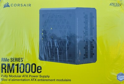 #ad CORSAIR RM1000e Fully Modular Low Noise ATX Power Supply ATX 3.0 amp; PCIe 5.0 Co $200.00
