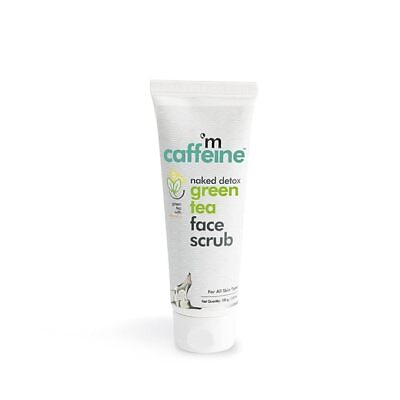 #ad mCaffeine Green Tea Face ScrubRemoves Dirt Blackheads amp; Gently Exfoliates Skin $14.99