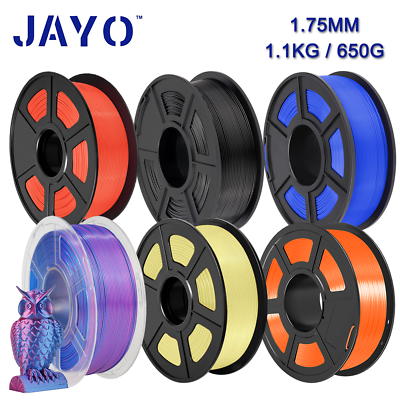 #ad 【Buy 10 Pay 6】JAYO 1.1KG PLA SILK ABS PLA1.75mm With Spool 3D Printer Filament $24.27