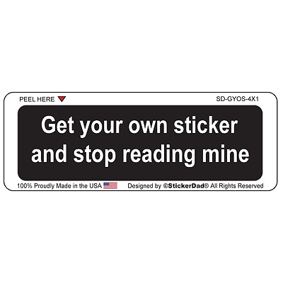 #ad GET YOU OWN STICKER 3 Pack Hard Hat Helmet Printed Sticker size: 4quot; X 1quot; $4.99