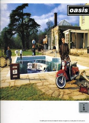 #ad Oasis: Be Here Now: Guitar Tab Edition by Oasis Paperback Book The Fast Free $14.45