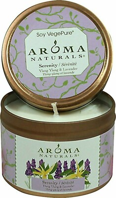 #ad Aroma Naturals Serenity Ylang Ylang amp; Lavender Soy Candle 1 Each $9.85