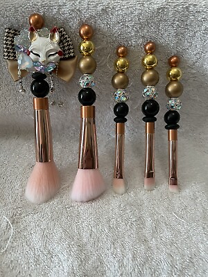 #ad makeup brushes beaded $30.00
