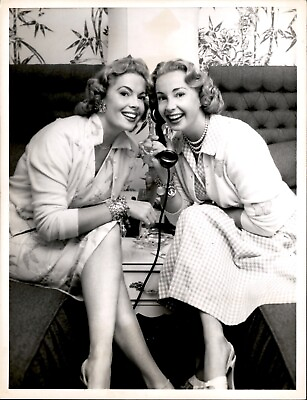 #ad BR55 1956 Rare Original Photo JAYNE AUDREY MEADOWS Stage Show Gorgeous Girls $20.00