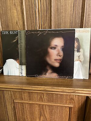 #ad Lot of 4 Carly Simon LPs The Best of Another Passenger Playing Possum Hotcakes $20.95