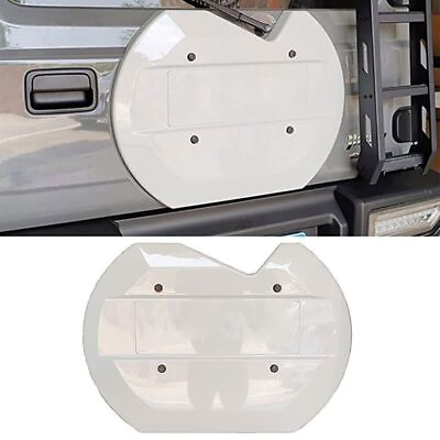 #ad 1PC White Rear Spare Tire Tyre Cover Fits For Suzuk Jimny 2019 2022 $299.00