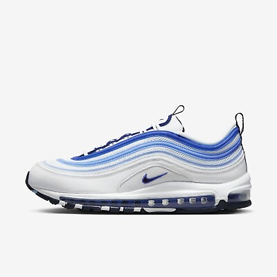 #ad Nike Air Max 97 Shoes Men#x27;s Sneakers White Black Psychic Blue DO8900 100 US 7 12 $227.90