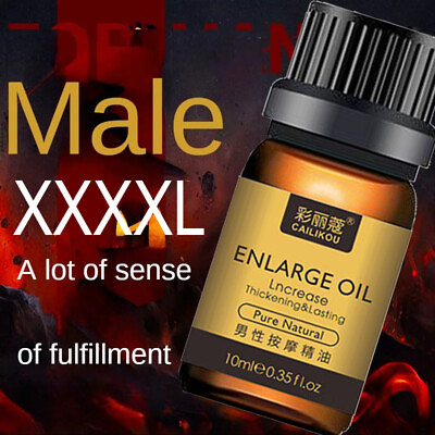 #ad Men Penis Enlarger amp; Penis Growth Oil Faster Enhancement Enlargement US $7.99