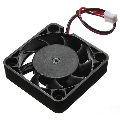 #ad 12V 2 Pin 40mm Computer Cooler Small Cooling Fan PC Black F Heat sink $0.99