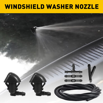 #ad Set 1 Nozzle fit of for Windshield Washer Honda Pilot 2009 2015 76810 SZA A01ZA $10.99