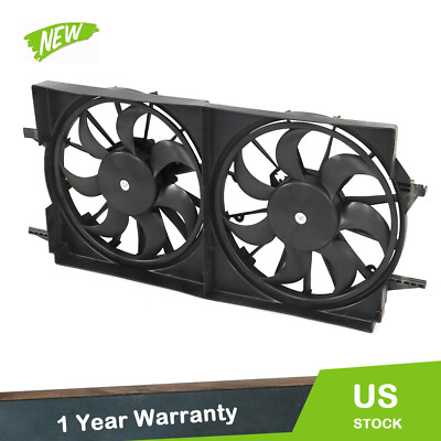 #ad Fit For 1997 2005 Chevrolet Oldsmobile Radiator Cooling Fan Assembly 620 618 $79.17
