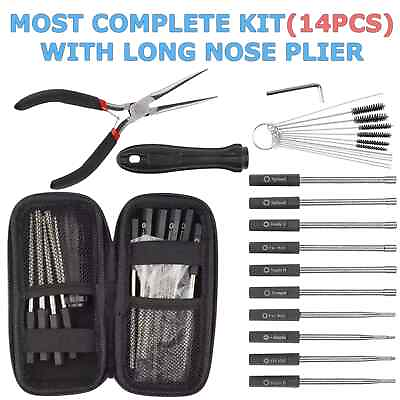 #ad 12 Pcs Carburetor Adjustment Tool Kit for Common 2 Cycle Small Engine US Stock $11.95