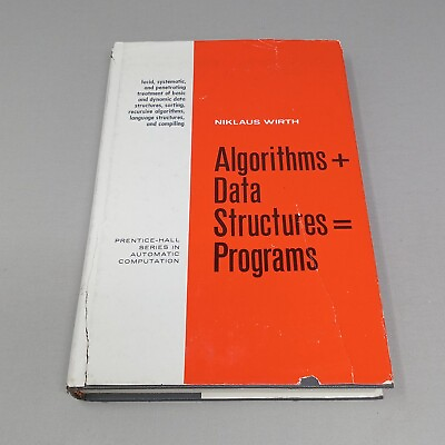 #ad Algorithms Data Structures = Programs: 1976 Hardcover by Niklaus Wirth $11.69