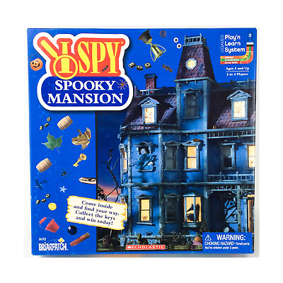 #ad Briarpatch Boardgame I Spy Spooky Mansion Box Fair $19.00