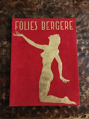 #ad Folies Bergere Vintage Playbill Souvenir Program 1958 $53.60
