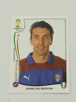 #ad 2014 Panini FIFA World Cup Brazil Stickers #319 Gianluigi Buffon $2.00