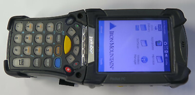 #ad Motorola Symbol Pocket PC Barcode Scanner MC9094 SUCHJAHA6WR w Battery MC90XX $125.00