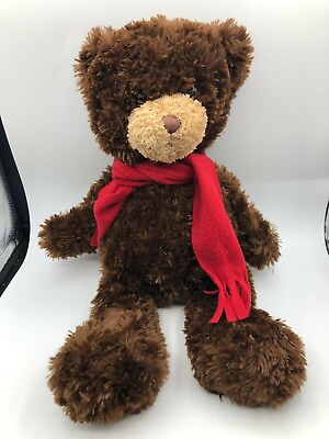 #ad Official Gund Bradley The Borders Bear Brown Teddy Plush Soft Stuffed Toy Animal AU $20.00