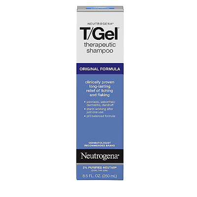 #ad #ad T Gel Therapeutic Shampoo Original Formula Anti Dandruff Treatment for Long Las $55.06