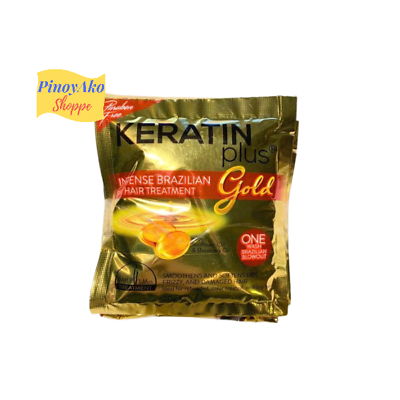 #ad KERATIN Plus Gold Intense Brazilian Hair Treatment 12 sachets $15.49