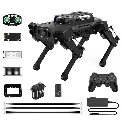 #ad HIWONDER Quadruped Robot Bionic Robot Dog with AI Vision Raspberry Pi kit ROS... $1152.69