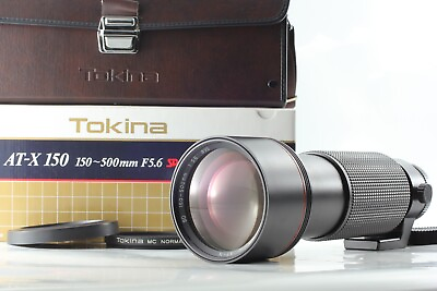 #ad MINT in Case Box Tokina AT X SD 150 500mm f5.6 Lens for Minolta MD Mount Japan $389.90