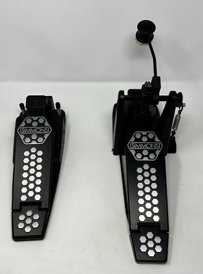 #ad Set Of 2 Simmons SD 550 Pedal#x27;s For Electronic Drum Set Used Great Condition $44.99