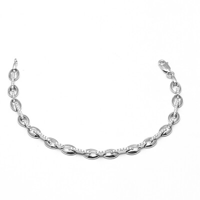 #ad Round 0.77 Carat Diamond Solid 950 Platinum Beautiful 7 Inch Bracelets for Women $2310.40