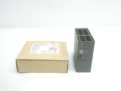 #ad Siemens 6ES7 307 1BA00 0AA0 Simatic S7 Power Supply 120 230v ac 24v dc $110.40