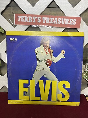 #ad Elvis Presley Elvis LP RCA DPL2 005 e VG VG $14.00