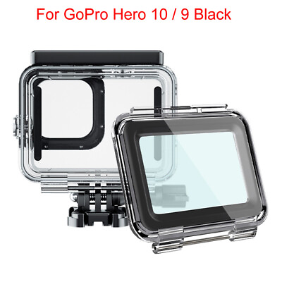 #ad 60M Underwater Housing Shell Waterproof Case Touch Screen For Gopro Hero 10 9 $16.93