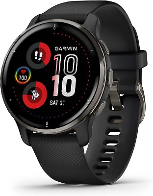 Restored Garmin Venu 2 Plus GPS Smartwatch with Call and Text Advanced $353.47