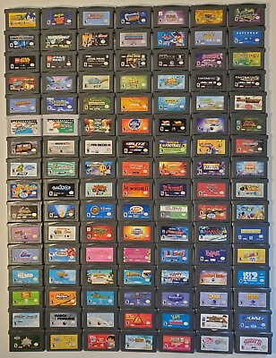 Nintendo Game Boy Advance Games GBA Lot You Pick amp; Choose *Updated 9 2* Tested $4.95