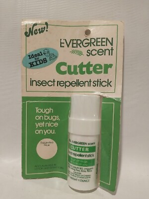 #ad Evergreen Scent Cutter Insect repellent Stick 1 Oz $63.08